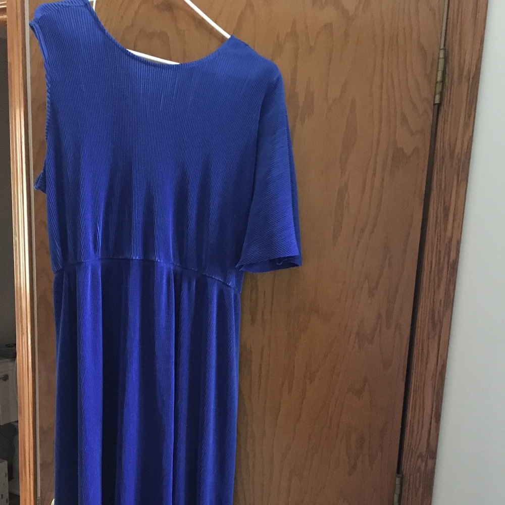 Asos royal blue dress